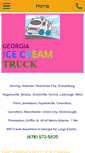 Mobile Screenshot of georgiaicecreamtruck.com